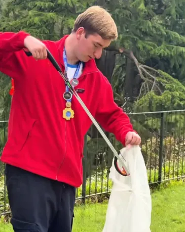 Meet Sebbie Hall—A 22 Year Old With A Heart Full Of Kindness Who Turned His Dream Into A Magical Reality At Alton Towers. From Litter Picking With A Smile To Sharing Uplifting Messages, Sebbie’S V 2