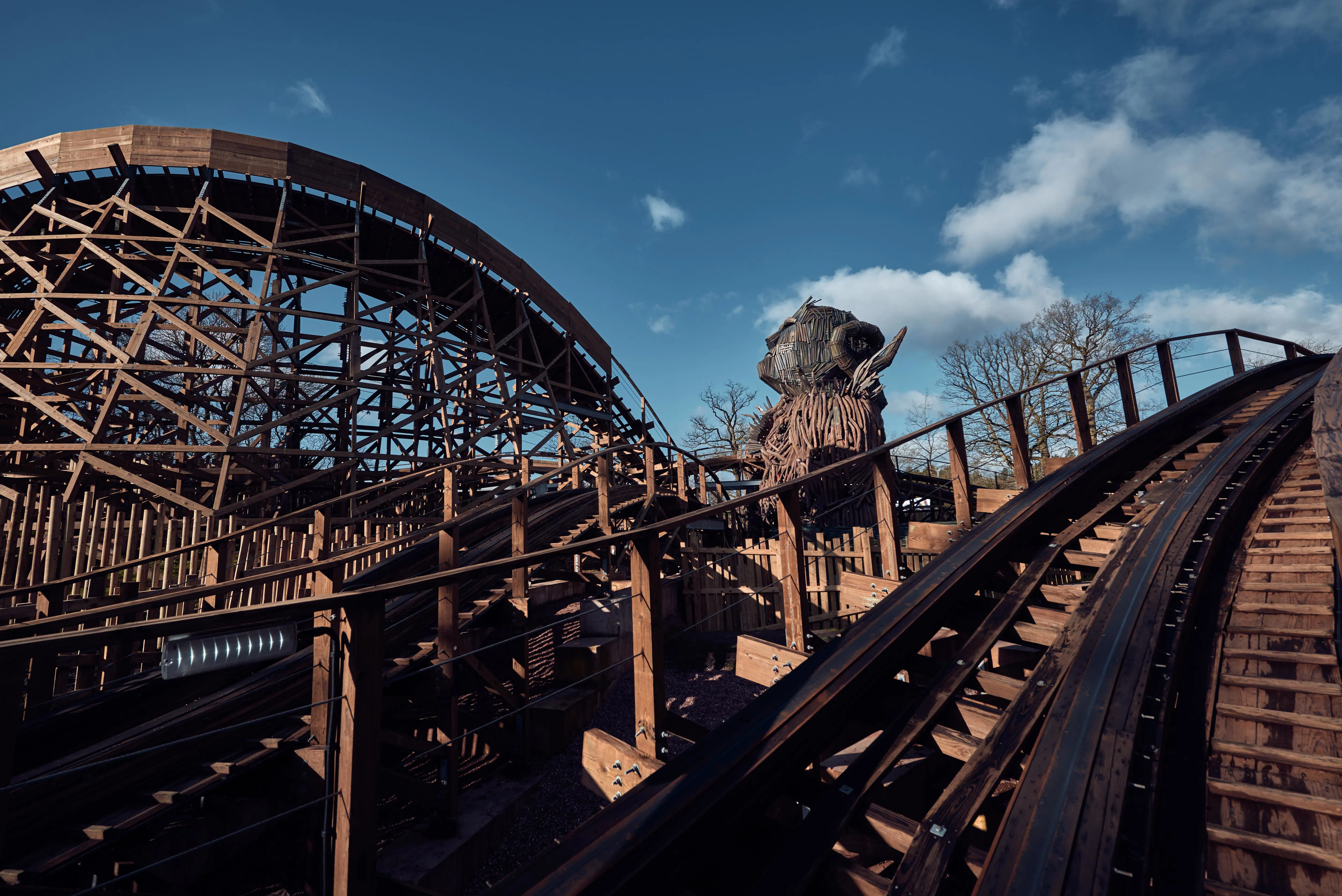 Wicker Man at the Alton Towers Resort