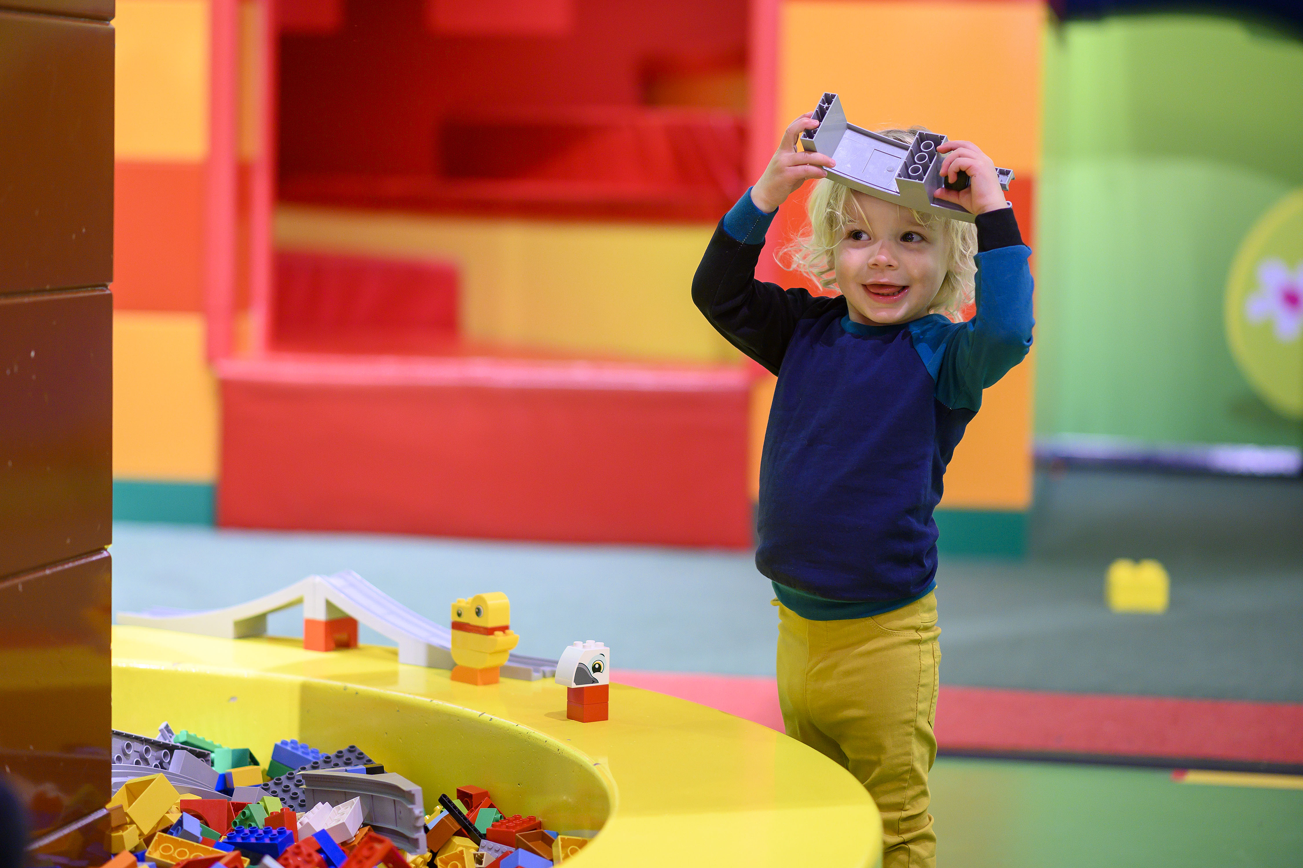 Child playing at LEGOLAND® Discovery Centre Birmingham